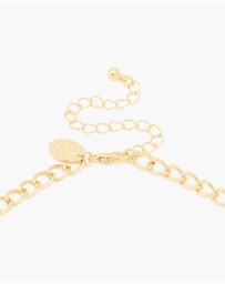 Lovisa - Gold Plated Collar Diamante Pave Necklace