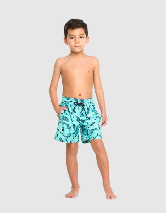 Tolu Australia - Boys Swim Shorts With Whale Sharks
