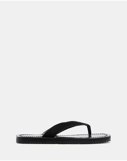 Black Microsuede