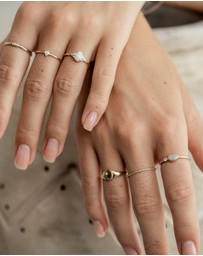 Luna Rae - Solid Gold - Grace Ring