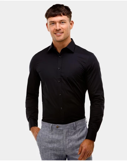 Brooksfield - Performance Reg Fit Business Shirt
