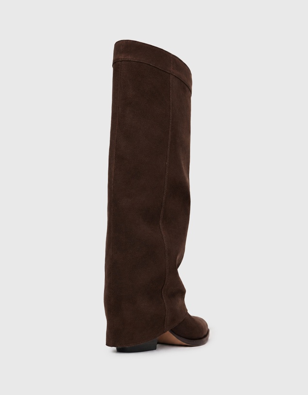 Betts - Winnie Leather Cuffed Knee Boots