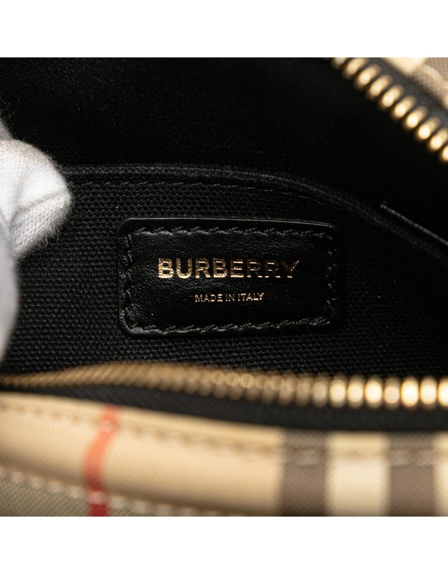 Pre-Loved by Azura Reborn - Pre-Loved House Check Canvas Camera Bag
