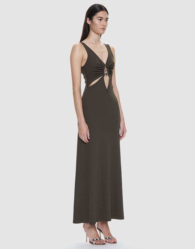 Christopher Esber - Droplet Crystal Loophole Tank Dress