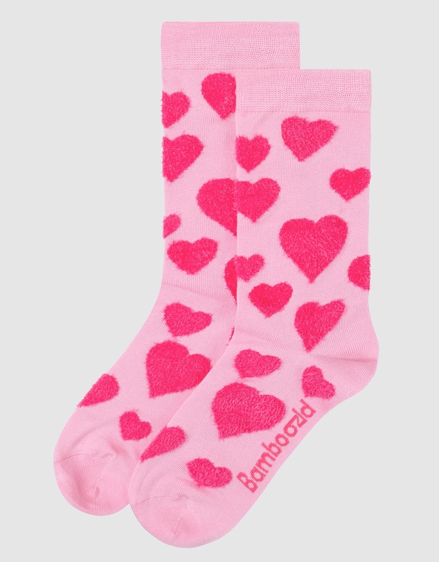 Bamboozld - Women's Jersey Short & Hearts Sock Card Gift Set