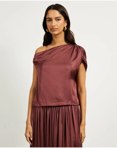 Minima Esenciales - Vida Off Shoulder Top