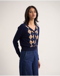 Oxford - Pixie Argyle Cardigan