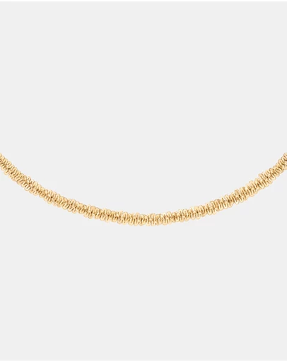 Daniel Wellington - Elan Twisted Chain Necklace Long
