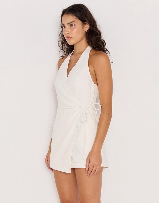 MINKPINK - Atlas Denim Playsuit