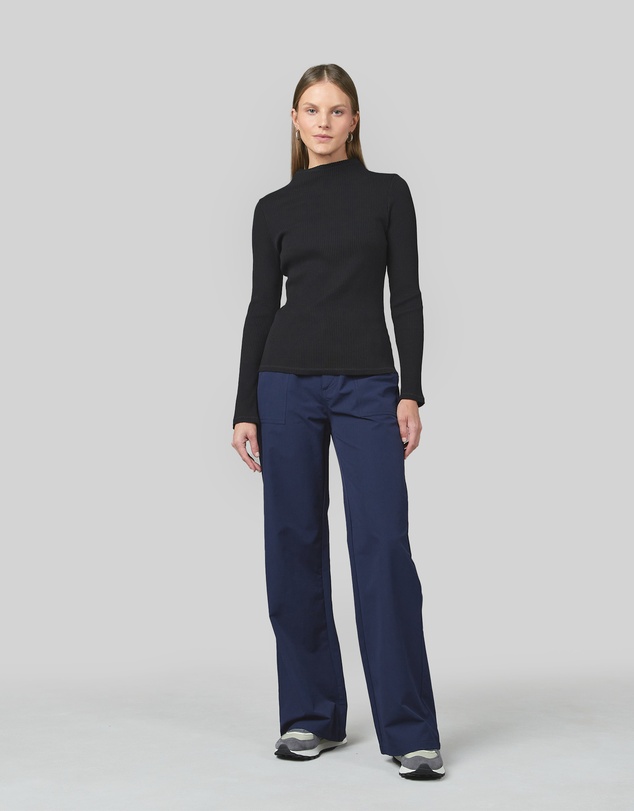 DRICOPER DENIM - Wave High Neck Top