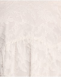 Petal & Pup - Giselle Mini Dress - White Floral