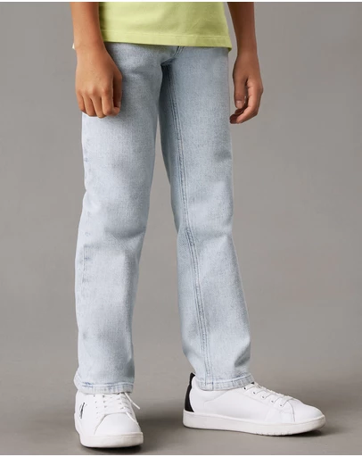 Calvin Klein Jeans - Boys Mid Rise Straight Jeans