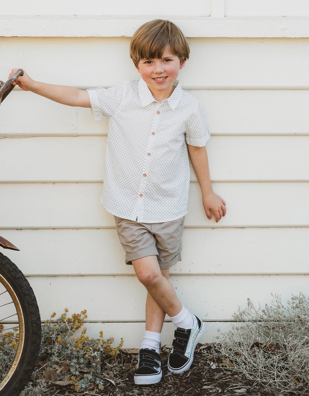 Bebe by Minihaha - Roman Short Sleeve Shirt - Babies