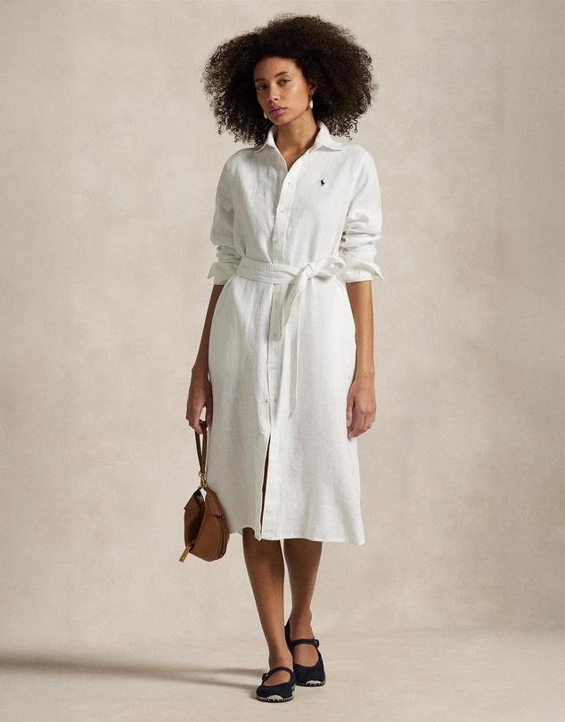 Polo Ralph Lauren - Belted Linen Shirtdress