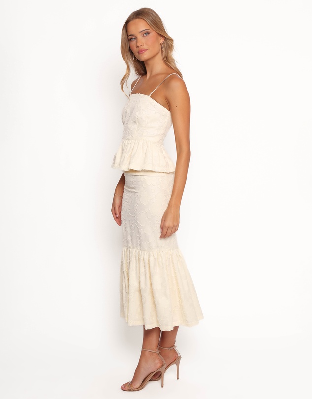Petal & Pup - Xami Skirt Set - Pale Yellow
