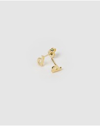 Izoa - Little Letter D Stud