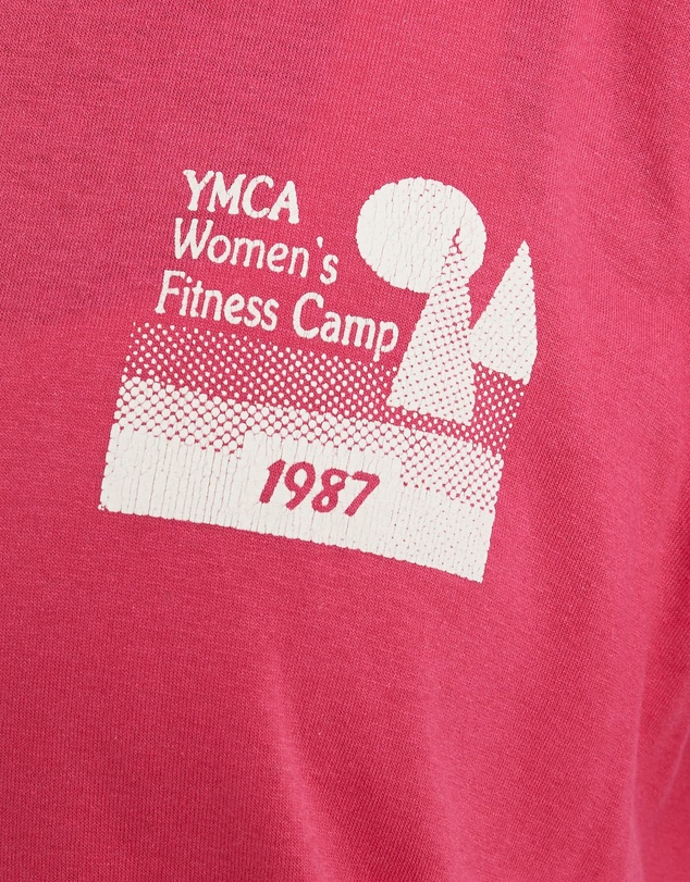 Vintage by The Real Deal - Pre Loved - Vintage 1987 YMCA Women's Fitness Camp Tee