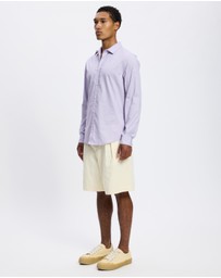 Scotch & Soda - Seasonal Core Solid Slim-Fit Poplin Shirt