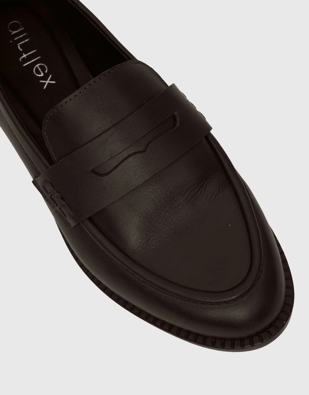 Airflex - Cassie Leather Penny Loafers