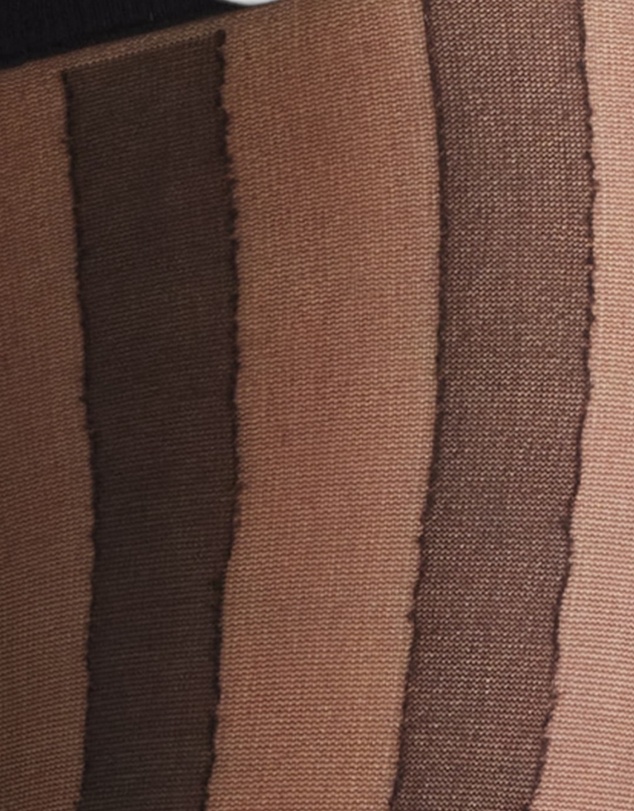High Heel Jungle - Crue Striped Thigh High Sock
