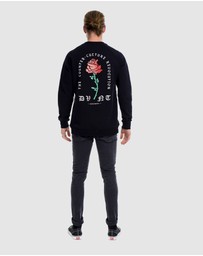 DVNT - Barbed Rose Crewneck