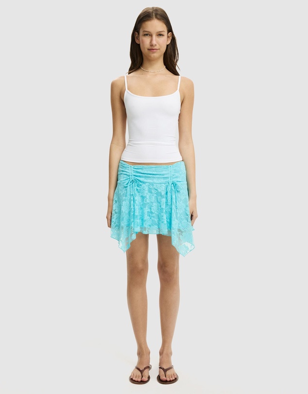 Cotton On - Sandy Hanky Hem Mini Skirt
