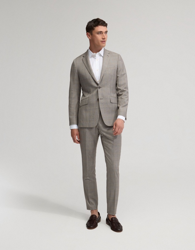 Oxford - New Hopkins Luxury Half Canvas Suit Jacket