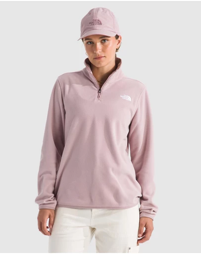 The North Face - Glacier Fleece Quarter Zip Jacket