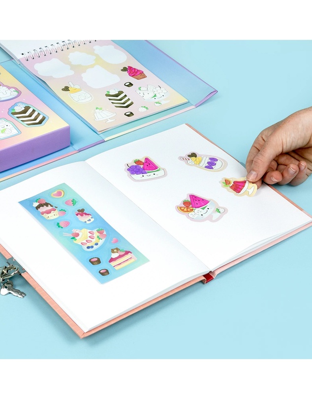 Tiger Tribe - Scented Stacks Of Stickers - Dreamy Desserts
