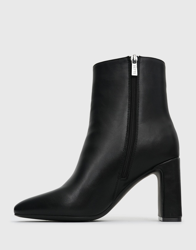 Betts - Wider Fit Primo Block Heel Ankle Boots