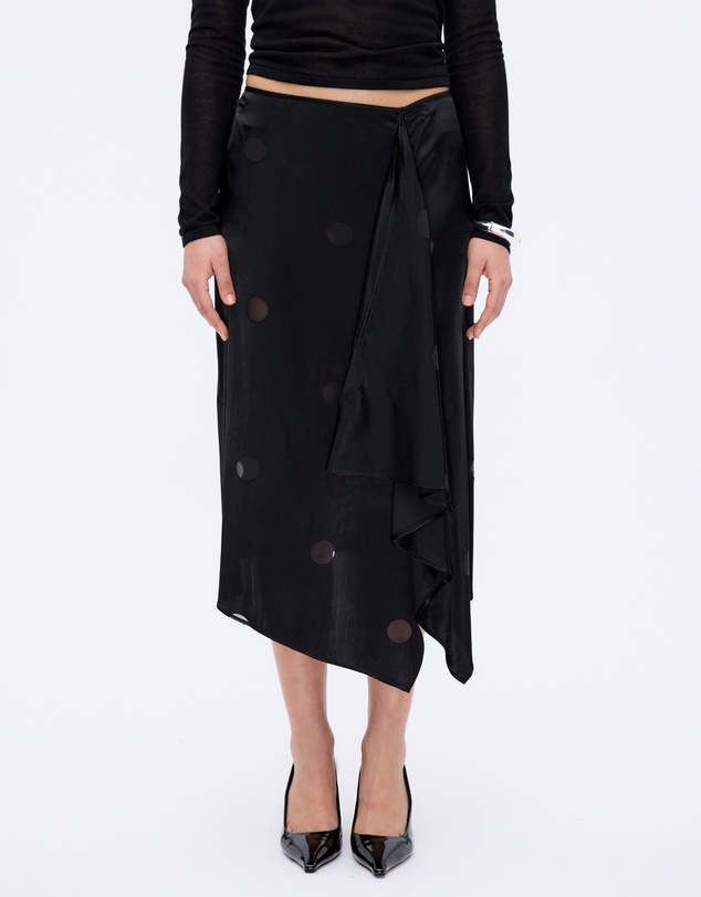 Minima Esenciales - Haven Spot Drape Skirt