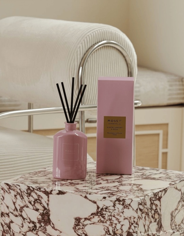 Moss St Fragrances - Blackcurrant & Rose Fragrance Diffuser 300ml