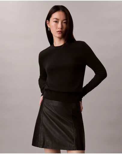Calvin Klein - Merino Wool Crewneck Jumper