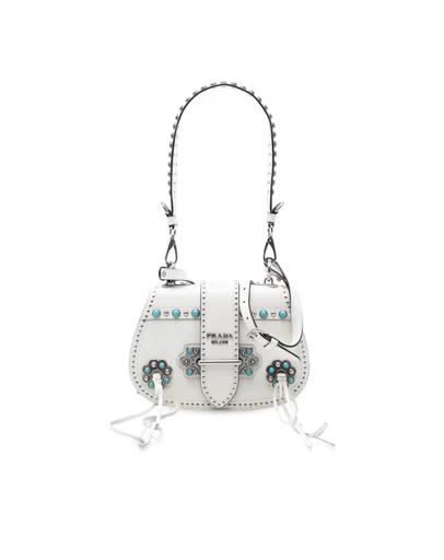 Pre-Loved by Azura Reborn - Pre-Loved City Calf Studded Folk Corsiere Satchel
