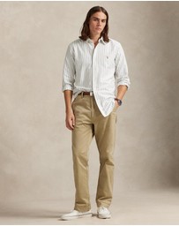 Polo Ralph Lauren - ICONIC EXCLUSIVE - Custom Fit Striped Oxford Shirt