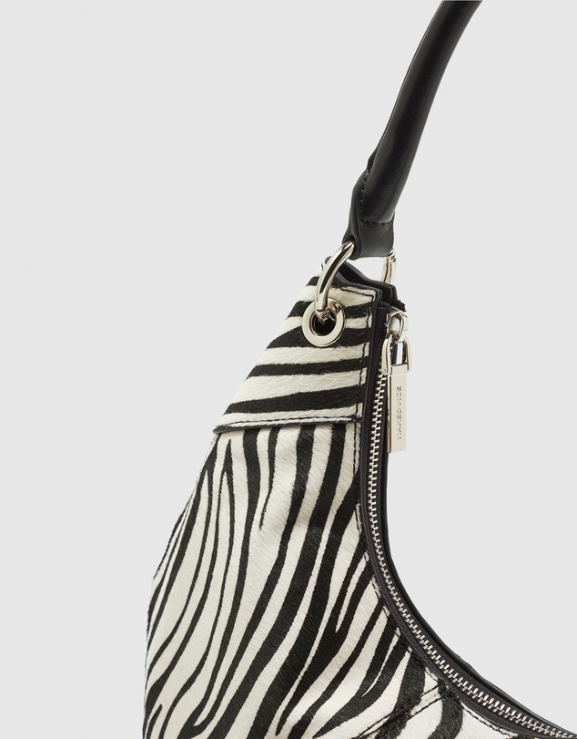 Nakedvice - The Hughes Zebra Print Bag