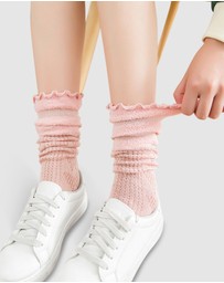 High Heel Jungle - Folk Law Socks