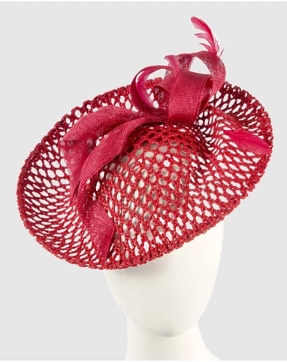 Max Alexander - Red Plate Racing Fascinator