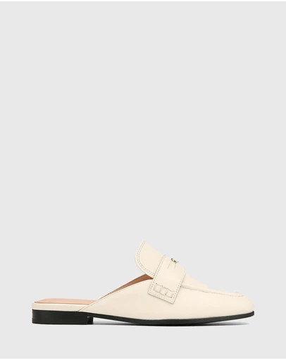 Wittner - Aaron Leather Backless Loafers