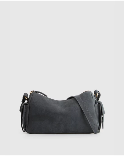 Evity - Narda Leather Pocket Crossbody Bag