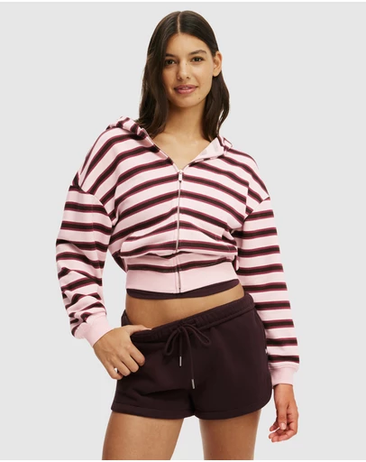 Cotton On Body Active - Active Fleece Zip Through Hoodie