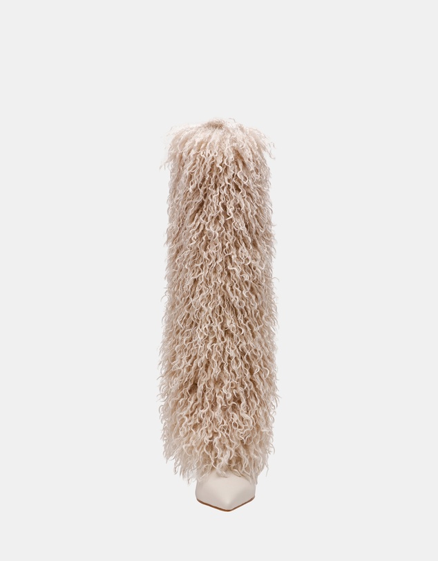 Steve Madden - Icon Off White Boots