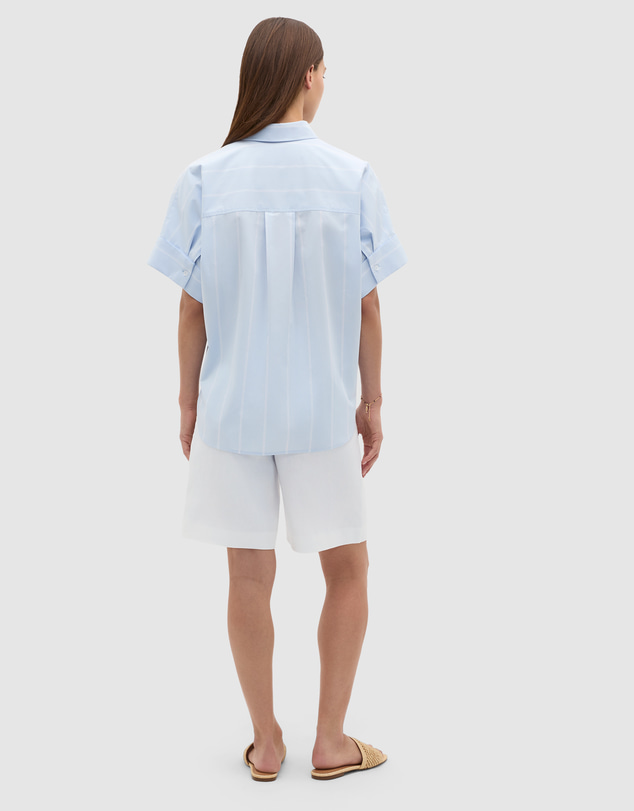 Seed Heritage - Cotton Stripe Pocket Shirt