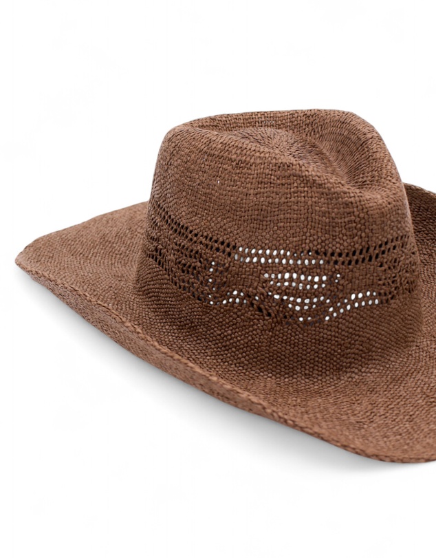 Morgan & Taylor - Beckett Cowboy Fedora in Brown