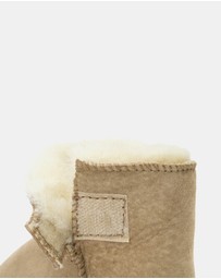 EVERAU - Australian Shepherd Ugg Baby Erin Sheepskin Upper UGG Boots