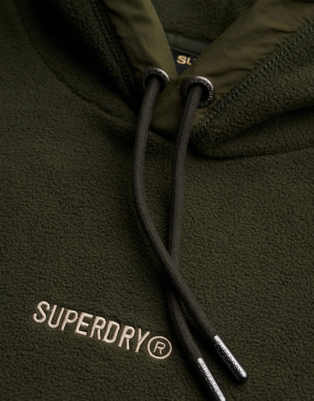 Superdry - Micro Logo Fleece Hoodie