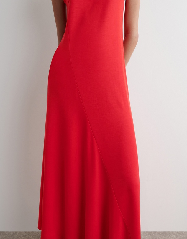 COS - Asymmetric Jersey Midi Dress