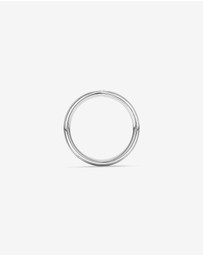 Michael Hill - 6mm Polished and Brushed Diamond Wedding Band in Tungsten