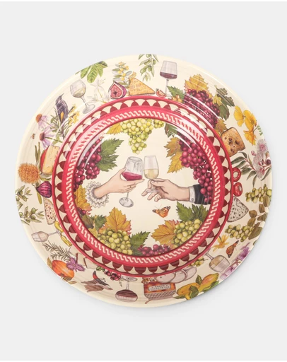 La La Land - Vineyard Visions Melamine Salad Bowl