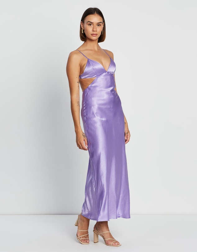Third Form - Crush Bias Tri Midi Dress